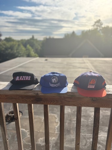 Lot vintage nba snapbacks - 3,